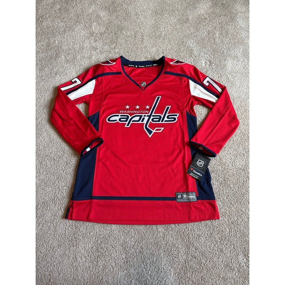 TJ Oshie Washington Capitals NWT Women’s NHL Jersey Size Medium